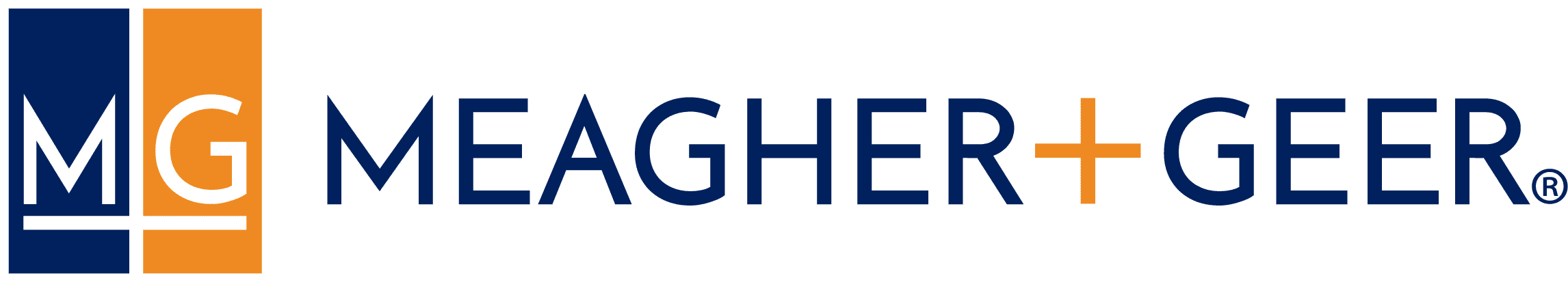 A Logo of Meagher and Geer